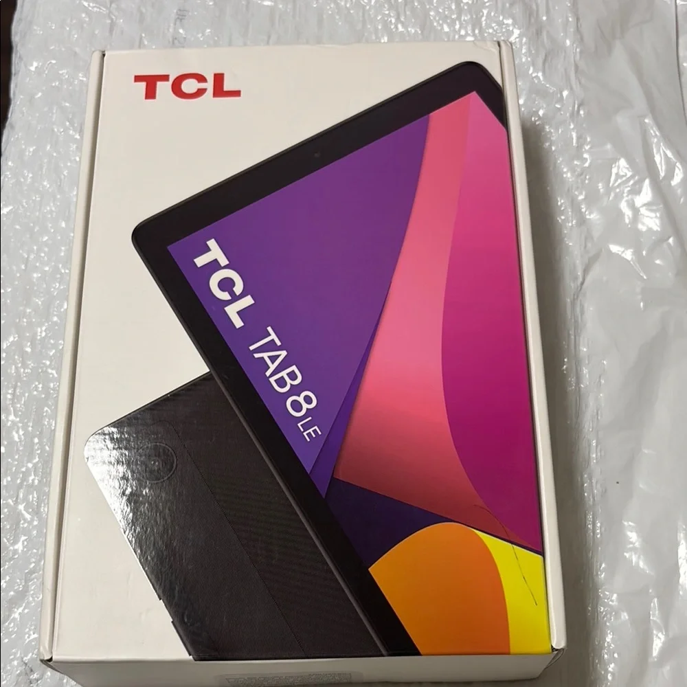 TCL Black Tablet Sleek Design Vibrant Display Powerful Performance